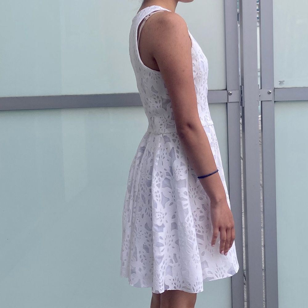 NWT - Design Lab Lord & Taylor - White dress